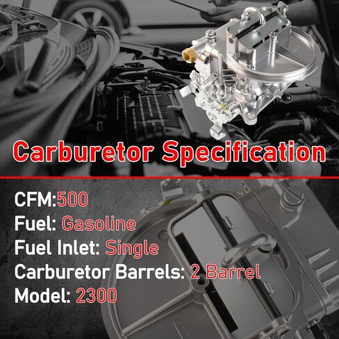 0-80402-2 Marine Carburetor 500 CFM 2 Barrel Electric Choke, Compatible With Holley 0-80402-2 500 CFM Marine Carburetor in Saudi Arabia