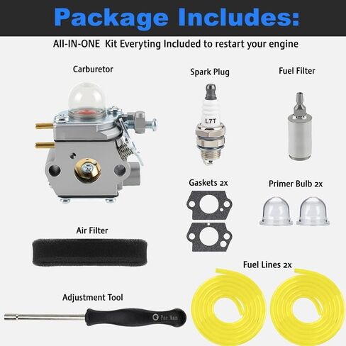 مكربن ​​للحرفي 27 سي سي ويدواكر سبيد ستارت موديل 316.711300 in Kuwait