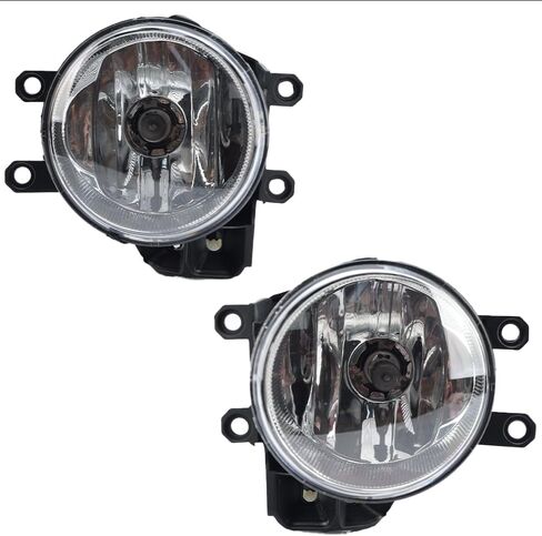 Pair Halogen Front Bumper Fog Lights For Toyota Corolla 2014-2016 For Highlander Tundra 2014-2021 For Rav4 Tacoma 2016-2021 Driving Lamps Driver & Passenger Side in Saudi Arabia