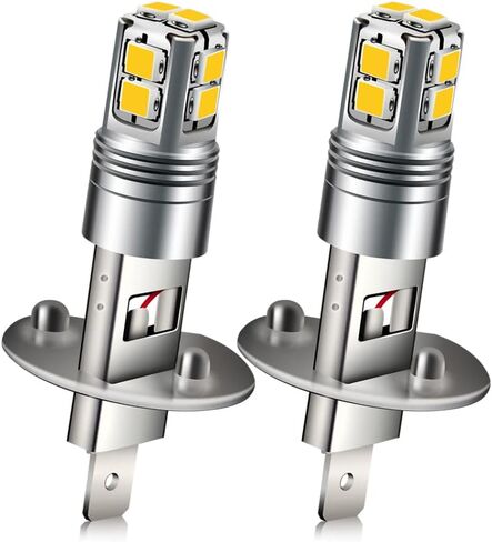 مصابيح الضباب LED Ruiandsion H3 6000K بيضاء فائقة السطوع 2835 10SMD رقائق 9-30 فولت لأضواء الضباب للسيارة (عبوة من قطعتين) in Kuwait