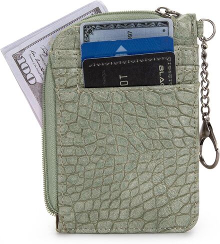 Wrangler Credit Card Wallet Womens Keychain Wallet Front Pocket Wallets in Saudi Arabia