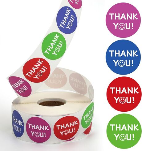 1500pcs 1.5 inch Holographic Thank You Stickers for Small Business, Self-Adhesive & Waterproof Thank You Stickers for Packaging, Thank You for Supporting My Small Business Stickers in Saudi Arabia