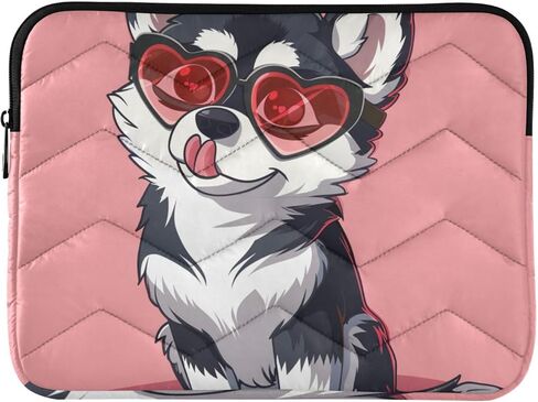 حافظة كمبيوتر محمول ملونة بطبعة جلد الفهد مقاس 15.6 بوصة، حقيبة كمبيوتر محمول واقية وحقيبة كمبيوتر محمول وغطاء للكمبيوتر المحمول لحمل حقيبة الكمبيوتر للعمل أثناء السفر in Kuwait