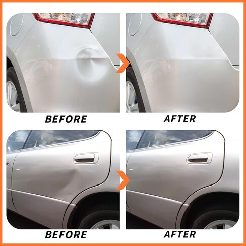 مجموعة إزالة الانبعاجات، أداة سحب انبعاجات السيارة، مجموعة أدوات سحب انبعاجات السيارة القوية، كوب شفط لانبعاجات السيارة، إصلاح انبعاجات السيارة، طقم إصلاح انبعاجات السيارة بدون طلاء للزجاج والبلاط (1 كبير + 2 صغير) in Kuwait