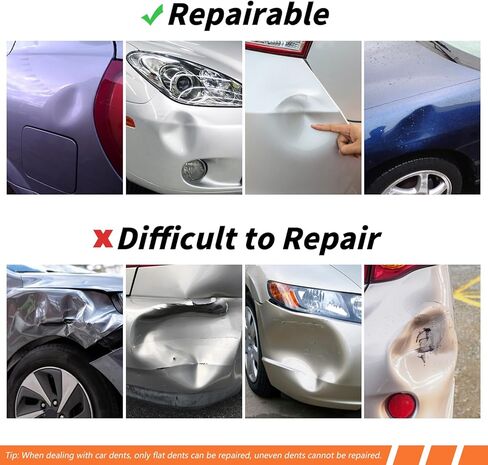 مجموعة إزالة الانبعاجات، أداة سحب انبعاجات السيارة، مجموعة أدوات سحب انبعاجات السيارة القوية، كوب شفط لانبعاجات السيارة، إصلاح انبعاجات السيارة، طقم إصلاح انبعاجات السيارة بدون طلاء للزجاج والبلاط (1 كبير + 2 صغير) in Kuwait