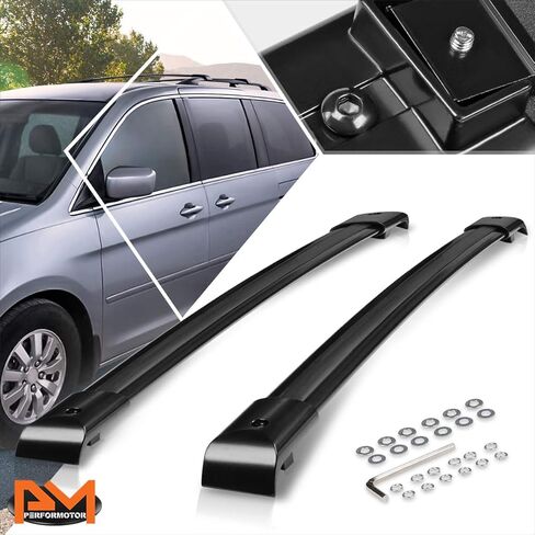 Pair Roof Rack Cross Bars,Aluminum Crossbars Cargo Bars Compatible with Honda Odyssey 05-10 in Saudi Arabia