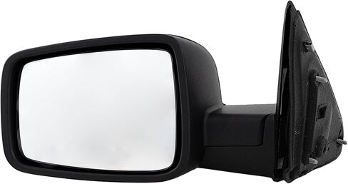 JC Whitney Driver Side Non-Electric Mirror for Ram 1500 2500 2011-2012 Without Signal Light, Blind Spot Monitor, Memory, Puddle Lamp & Auto-Dimming Textured JDG61L in Saudi Arabia
