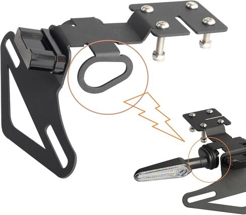طقم مزيل الحاجز لـ YZF-R6 YZF R6 2006-2022. ذيل مرتب مع حامل حامل لوحة الترخيص، يتضمن ضوء لوحة الترخيص. in Kuwait