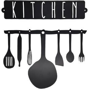 AIM & GGKK Metal Kitchen Wall Decor, Kitchen Sign Rustic Country Wall Art for Farmhouse Dining Room Home Decor in Kuwait