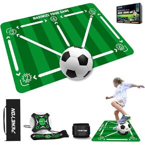 Soccer Training Equipment,Agility Training Equipment,Soccer Training Mat,Soccer Train Mat for All Levels,Non-Slip Silent Equipment for All Ages to Improve Speed, Strength and Coordination in Kuwait
