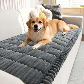 Pawcart Couch Cover Sofa, 2026 NEW Ultra-Soft Paw Cart Couch Protector, Washable Non Slip Fuzzy Pet Friendly Dog Mat for Home, Dog & Cat (White,28 x 71 in) in Saudi Arabia