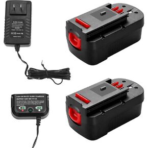 2Pack 3.6Ah HPB18 Ni-Mh Replacement Battery for Black and Decker 18V Battery HPB18 HPB18-OPE Compatible with Black Decker Battery 18 Volt Tools A1718 FS18FL Firestorm Cordless Power Tool (Black) in Kuwait