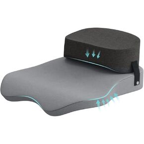 Seat Cushion for Office Chairs - Cross Legged Yoga Meditation Cushion Floor Pillows Yoga Enthusiasts Chair Cushion for Adults Long Sitting, Detachable of 2 PCS in Kuwait