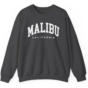 Malibu California Adult Unisex Crewneck Sweatshirt in Kuwait