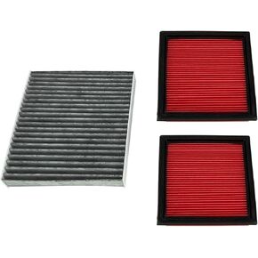 16546JK20A Engine Air Filter and 27277-AR025 Cabin Air Filter Set Fit For Infiniti EX35 EX37 G25 G35 G37 Q40 Q60 QX50 in Kuwait