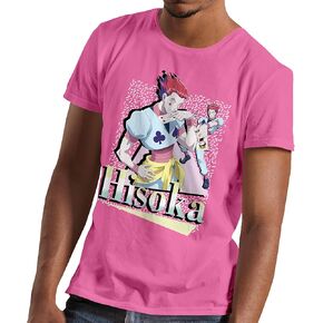 Hunter x Hunter Anime Manga Hisoka Men's and Women's Short Sleeve T-Shirt in Kuwait