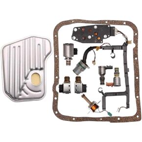 Transmission Solenoid Kit Set 9PCS With Harness Compatible With 4L60E 4L65E For 1993-2005 GM Camaro in Kuwait