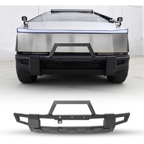 واقي مصد أمامي من وولفستورم لـ Tesla Cybertruck 2024 2025 2026، واقي مصد من الفولاذ شديد التحمل لملحقات Tesla Cybertruck in Kuwait