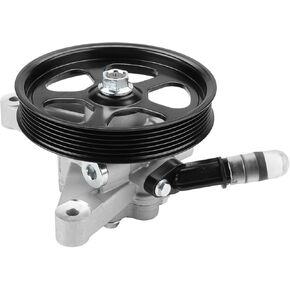 Power Steering Pump with Pulley Compatible with Acura TL 3.2L 3.5L V6 2004-2008, Honda Pilot 3.5L V6 2005-2008 Replacement for 21-5441 AA1215441 55-5777 56110RDAA01 in Kuwait