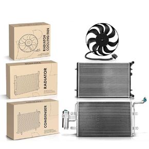Replacement Parts for New Radiator&AC Condenser&Cooling Fan Kit for Audi TT Volkswagen Jetta Golf Mod-A58PP-107702 in Kuwait