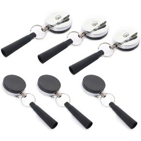 حامل أقلام نجار قابل للسحب، حامل قلم رصاص محمول، شارة بكرة، مشبك من السيليكون المرن، حامل أقلام رصاص للنجارين، والممرضات، والنادلات، وعمال البناء (12) in Kuwait