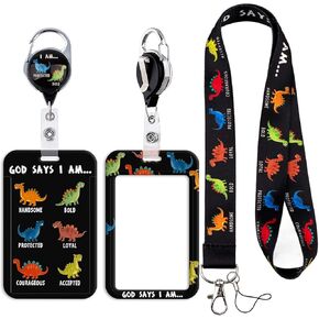 Green ID Badge Lanyard for St. Patrick's Day with Retractable Badge Reel Clip for Ireland Men Women Parade Event in Kuwait