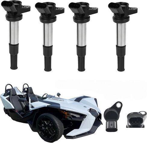 4PCS SET High Performance Manual Ignition Coils for 2020-2024 Polaris Slingshot in Kuwait