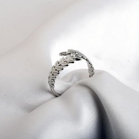 WUSUANED Greek Goddess Leaf Ring Laurel Leaf Jewelry Roman Goddess Gift Laurel Goddess Gift Greek Mythology Lover Gift in Saudi Arabia