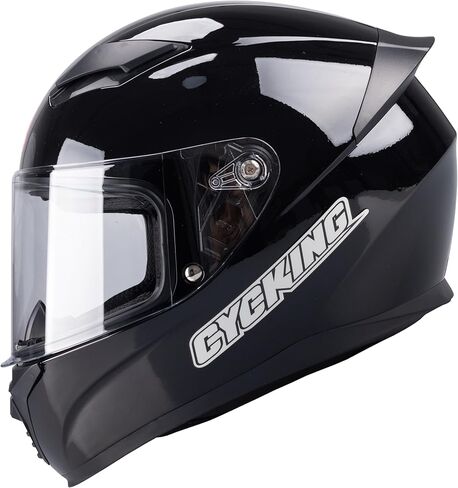 Full Face Motorcycle Helmet DOT Approved Motorbike Racing Street Bike Helmets Men Womens Black White Adult in Kuwait