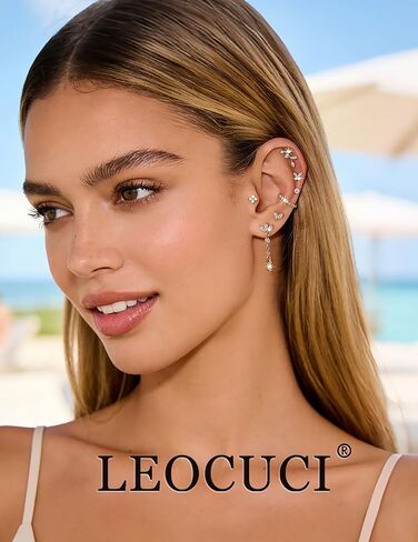 Helix Tragus Conch Piercing Jewelry Cartilage Earrings for Women Flat Back Hypoallergenic in Saudi Arabia