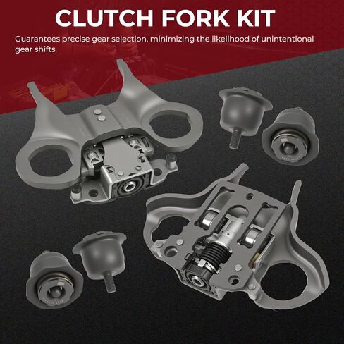 New Transmission Dual Clutch Release Fork Lever Kit Compatible with Ford Focus Fiesta B-MAX EcoSport 2011-2019 Dual Clutch Fork Checking Tool Replace 6DCT250 DPS6 PS250 602000800 CA6Z7515J CA6Z7515K in Kuwait