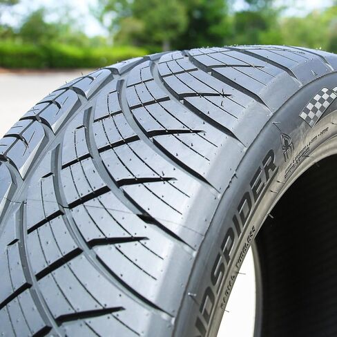 مجموعة من 4 (أربعة) إطارات Landspider City Sport Truck/SUV عالية الأداء لجميع المواسم - 255/50R18 255/50/18 255/50-18 106V نطاق التحميل XL 4-Ply BSW جدار جانبي أسود UTQG 240AA in Kuwait