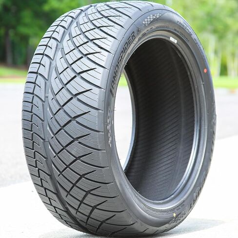 مجموعة من 4 (أربعة) إطارات Landspider City Sport Truck/SUV عالية الأداء لجميع المواسم - 255/50R18 255/50/18 255/50-18 106V نطاق التحميل XL 4-Ply BSW جدار جانبي أسود UTQG 240AA in Kuwait