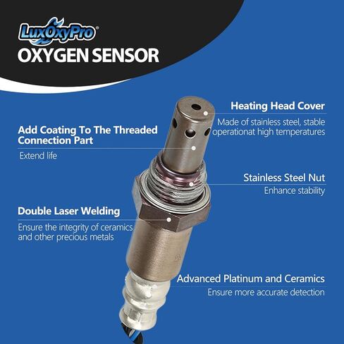 مستشعر الأوكسجين O2 المنبع والمصب لتويوتا هايلاندر 3.3L V6 2004-2007 ، استبدال 234-9042 234-4509 234-4168 4 قطعة in Kuwait