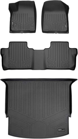 MAXLINER Custom Floor Mats 2 Rows and Cargo Liner Behind 2nd Row Set Compatible with 2019-2025 Chevrolet Blazer in Saudi Arabia