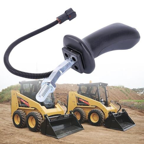 moseiny 218-6118 2186118 Joystick Handle Fit for Caterpillar Skid Steer Loader 216B 216 216B 216B3 226 226B 226B3 2.0L 2.4L 2 Button Excavator Handle Excavator Joystick CA2186118 in Saudi Arabia