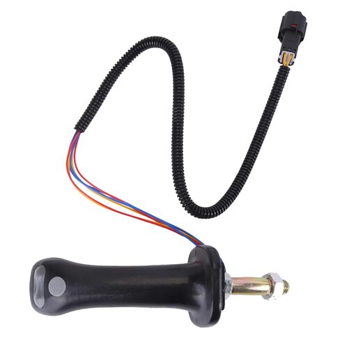 moseiny 218-6118 2186118 Joystick Handle Fit for Caterpillar Skid Steer Loader 216B 216 216B 216B3 226 226B 226B3 2.0L 2.4L 2 Button Excavator Handle Excavator Joystick CA2186118 in Saudi Arabia