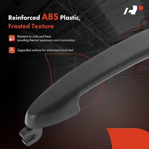 A-Premium Front Left Driver Side Exterior Door Handle with Keyhole Compatible with Ford Escape 2001-2012 & Mazda Tribute 2008-2011 & Mercury Mariner 2005-2011, Textured Black, Replace# ZZCA58415A70 in Saudi Arabia