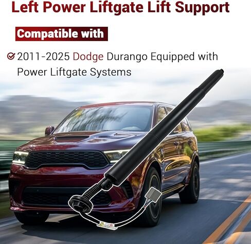2A-711557 Liftgate Lift Support Compatible with 2011-2025 Dodge Durango Equipped with Power Liftgate Systems, Left Power Liftgate Lift Support, 6833 3902AC, 6833 3902AD, 6833 3902AE, 68333902AC in Kuwait