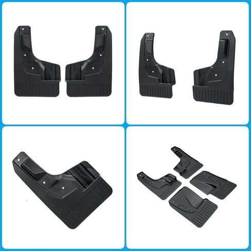 اللوحات الطينية من Dermon لـ 2022-2025 Ford Maverick (ليست من أجل Lobo) واقيات الطين الأمامية والخلفية واقيات الطين من الرذاذ وحماية العجلات والإطارات 4 قطع (إصدار كبير جدًا) in Kuwait