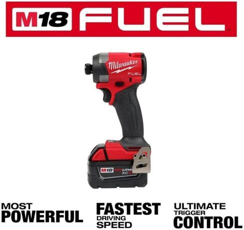 ميلووكي (MLW 2853-22) M18 Fuel 1/4IN Hex Impact Driver XC Kit in Kuwait