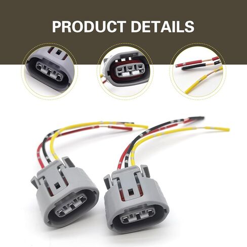 قطعتان من سرج منظم المولد، 3 أسلاك ملحقات قابس ضفيرة المولد، موصل أسلاك مولد السيارات المعزول، عالمي لمعظم المركبات in Kuwait