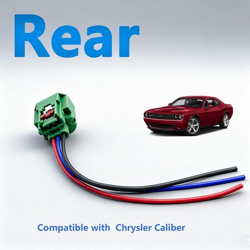 4pcs Headlight Connector Wiring Harness Compatible with 2007 to 2022 Jeep Wrangler Chrysler RAM Headlight Daytime Running Lamp Parking Light H13 68064997AA in Saudi Arabia