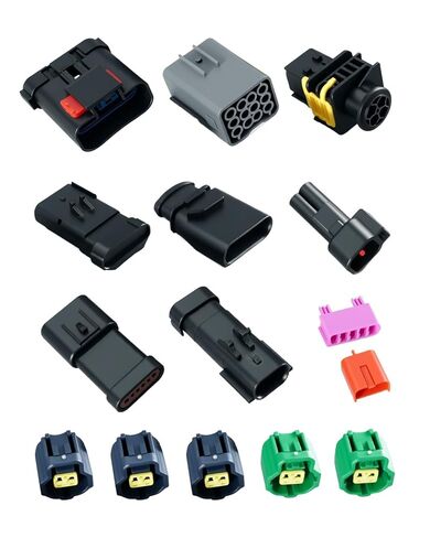 Electrical Tuner Harness Plug Kit Connector Fit for Dodge Ram 6.7L Cummins 2016-2018, 13 Pcs, Black in Kuwait