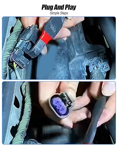 Electrical Tuner Harness Plug Kit Connector Fit for Dodge Ram 6.7L Cummins 2016-2018, 13 Pcs, Black in Kuwait