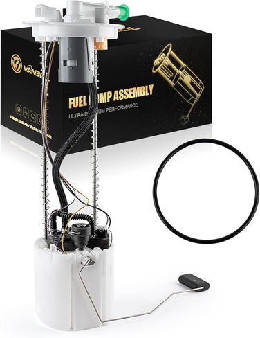 Electric Fuel Pump Module Assembly Compatible with 2011-2016 Chevy Silverado GMC Sierra 2500 3500 HD V8 6.0L Replace E4042M VANBOL0171 with Sending Unit Pressure Sensor in Saudi Arabia