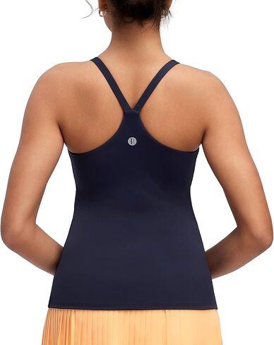 RUNNING GIRL Tank Top with Built in Bra for Women,Compression Shirts Racerback Workout Yoga Tops in Kuwait