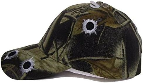 كامو رصاصة رصاصة هول الصيد هو الحياة قابل للتعديل قبعة الصيادين قبعة بيسبول in Kuwait