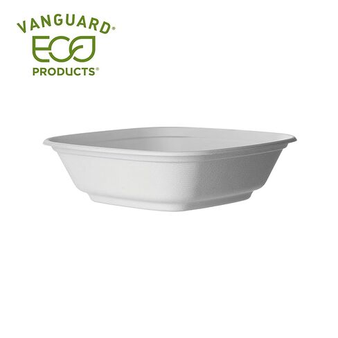 Eco-Products Compostable Regalia Compartment Serving Dish Lids, Case of 200, Renewable PLA Material Made from Plants, Cold Foods Only, Clear, ASTM Compliant, BPI-Certified in Kuwait