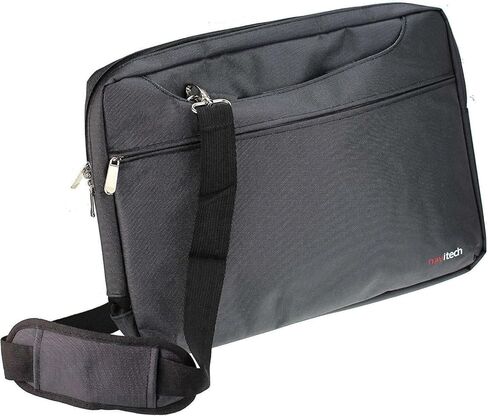 Navitech Black Sleek Water Resistant Travel Bag - Compatible with GPD Pocket 4 (AI 9 HX370) 8.8" Laptop in Saudi Arabia